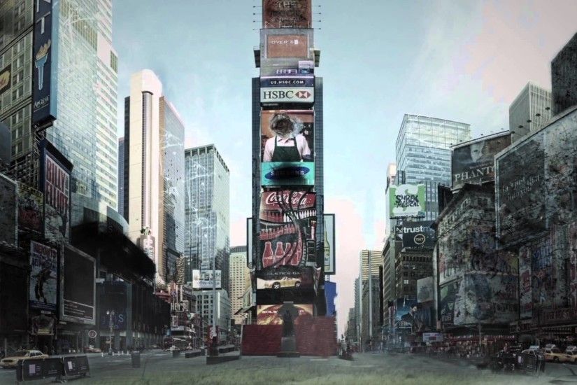 ... Early Morning at Times Square( I am Legend) Foto & Bild | north .