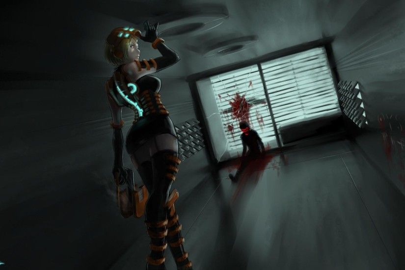 HD Dead Space Videogames Sci Fi Futuristic Dark Blood Desktop Backgrounds  Wallpaper