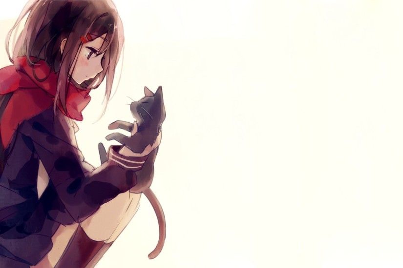 Anime Cat Girl Wallpaper