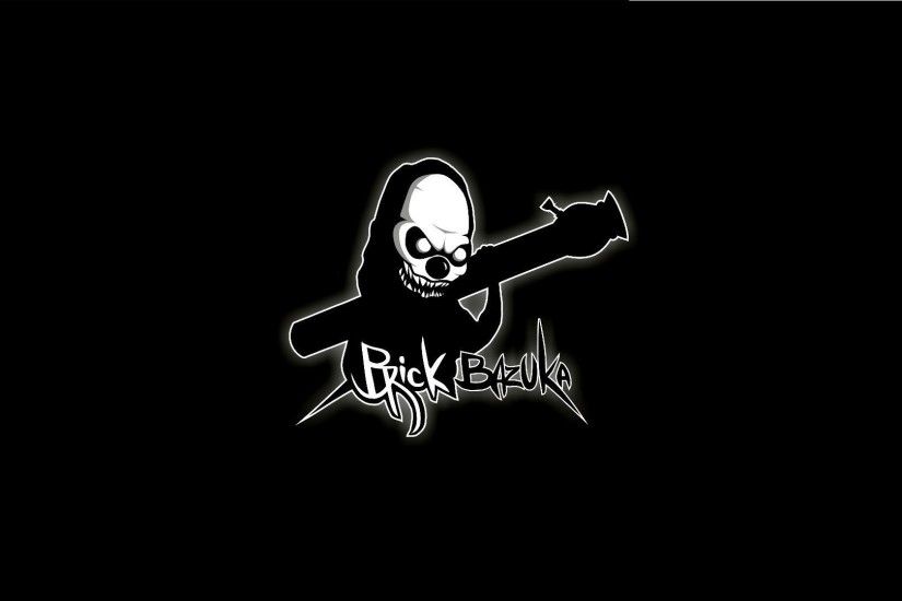 brick bazuka logo minimalism black the chemodan clan hip-hop music music