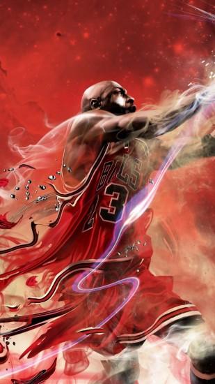 widescreen michael jordan wallpaper 1080x1920 for tablet