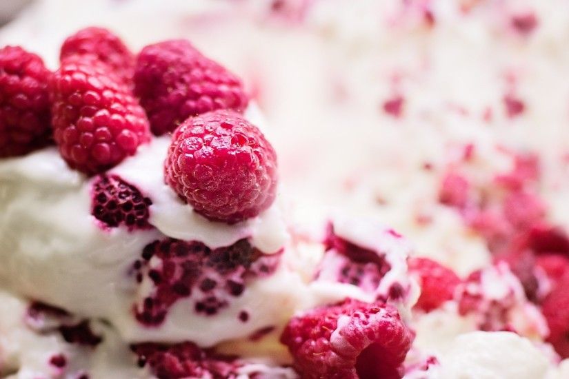Food Cake Raspberries Berry