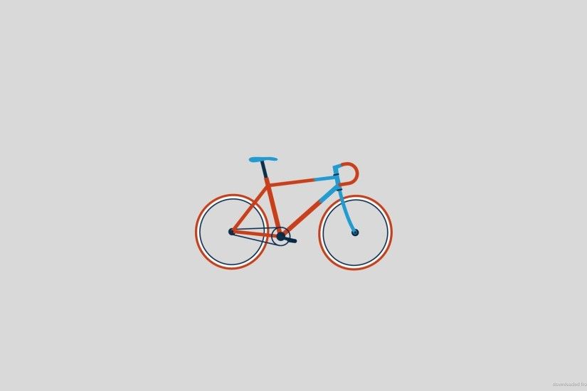 Colorful Minimalistic Bike picture