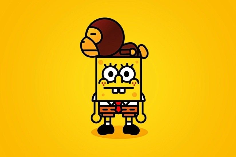 Download Funny Spongebob HD Wallpaper (5013) Full Size .