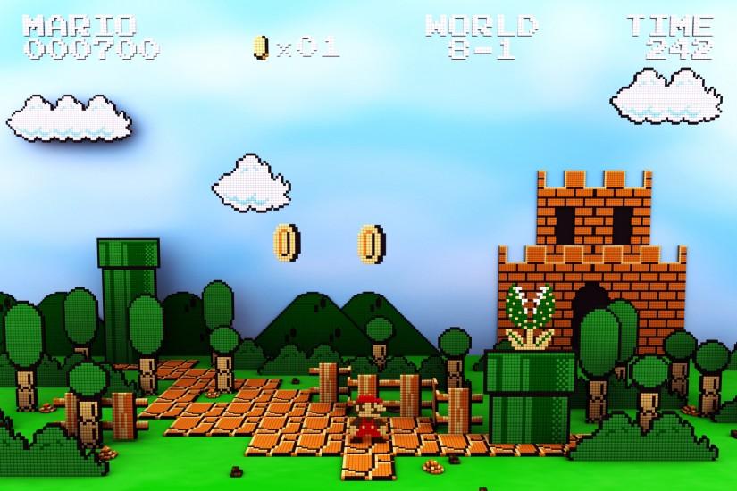 download free mario background 1920x1200 for ipad