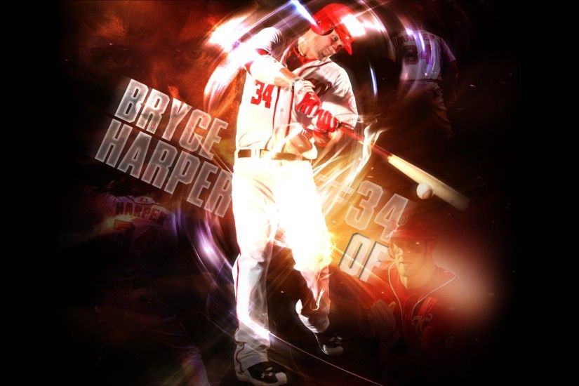 Gallery For > Bryce Harper Baseball Wallpaper