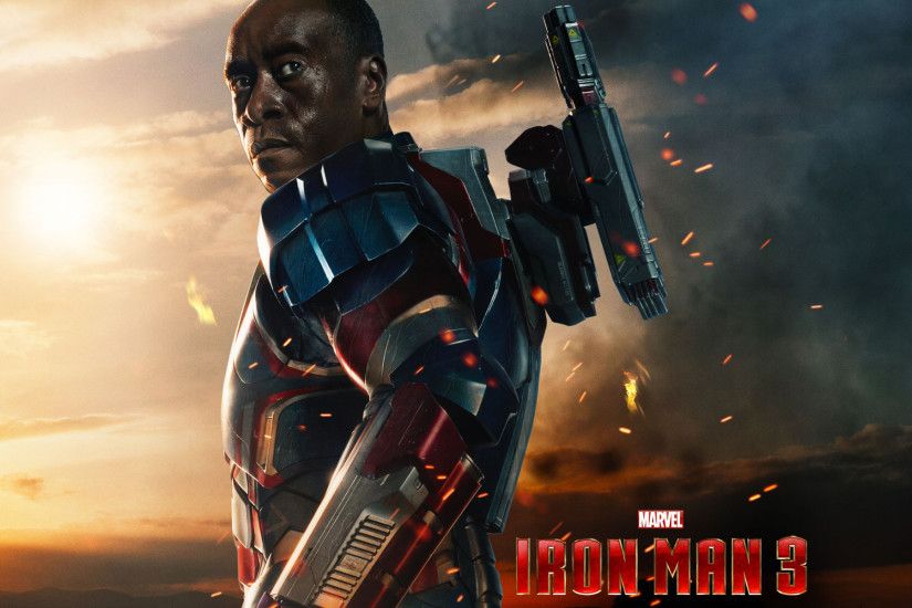 James Rhodes in Iron Man 3