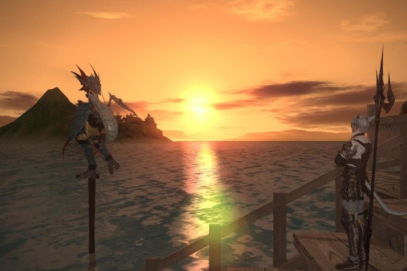 [Screenshot]Chocobo raising makes for some excellent wallpaper  opportunities [1440p] ...