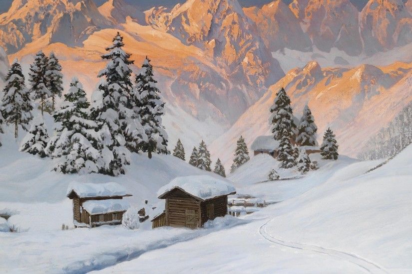 wallpaper desktop winter - winter category