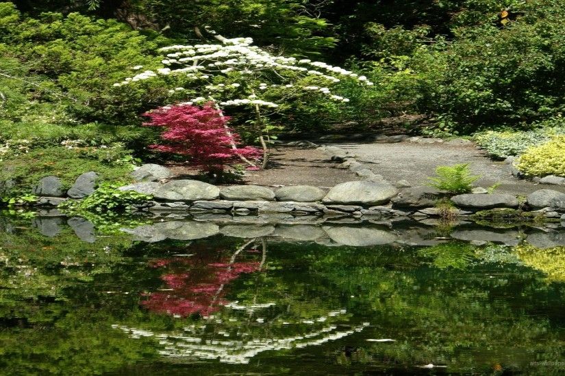 japanese garden 656103 - walldevil