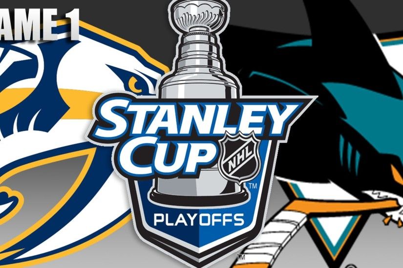 San Jose Sharks vs Nashville Predators Play off Game 1 - NHL 16 Gameplay -  Ps4