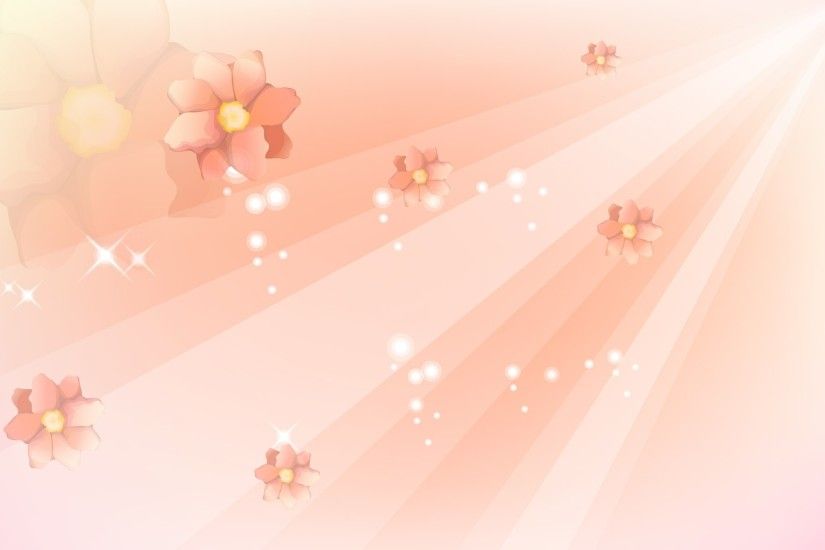 Bright Pink Flowers Background