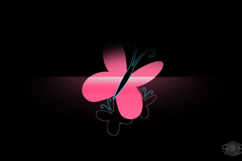 Stunning Pink and Black Butterfly Wallpapers
