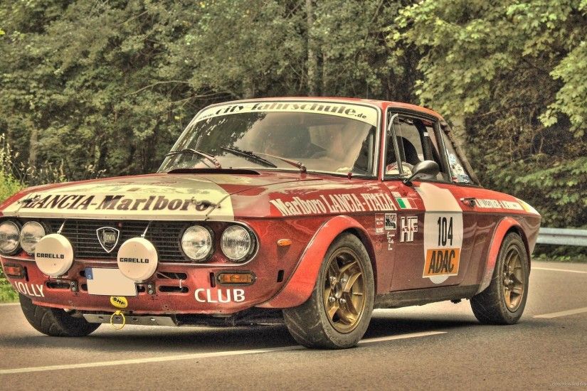1970 Lancia Fulvia Coupe 1600HF Corsa Race Rally Car Racing Italy .