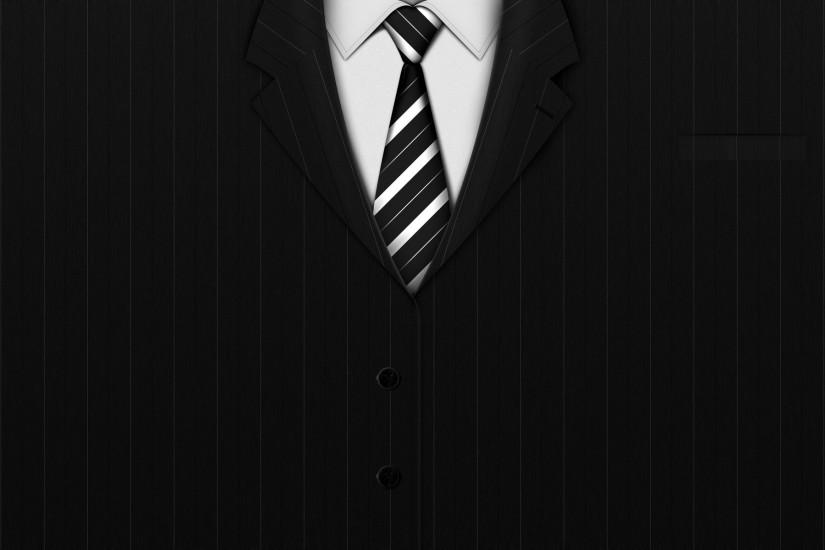 Wallpaper business, suit, tie, black, stripe desktop wallpaper .