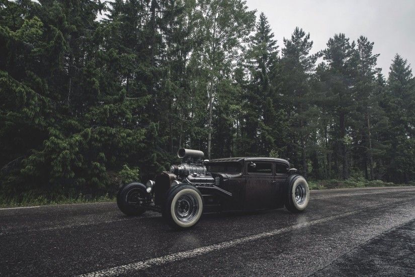 ford rat rod forest rain ford forest rain