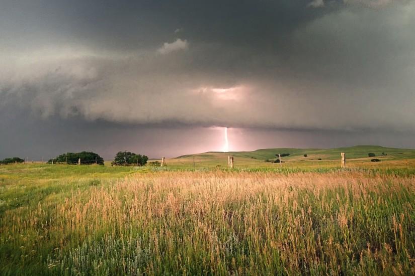 Storm Lightning Background