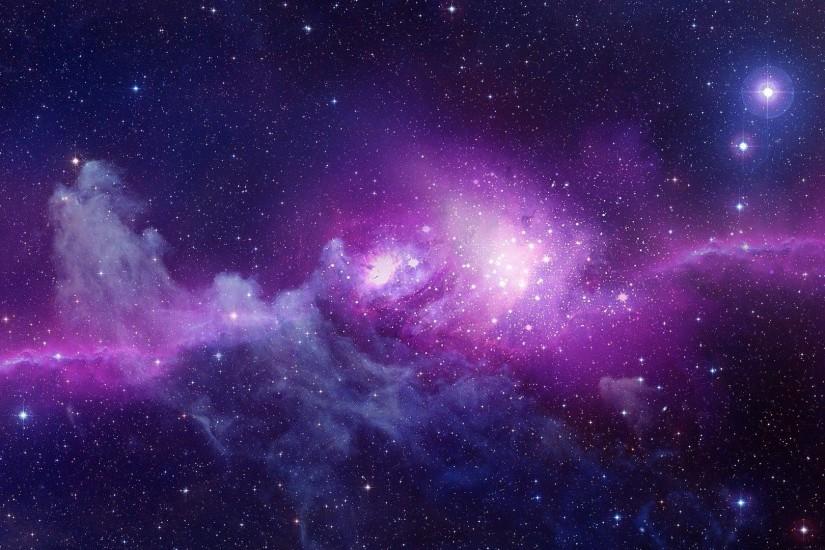 Purple galaxy Wallpaper #