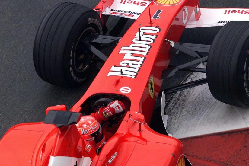 Michael Schumacher, Ferrari F2002 ...