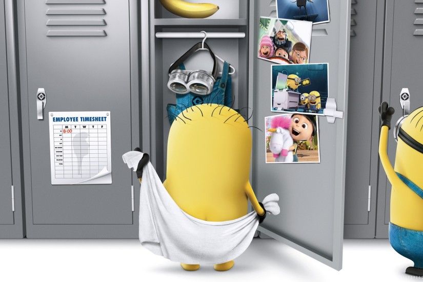 Despicable me 2 wallpaper minion after work
