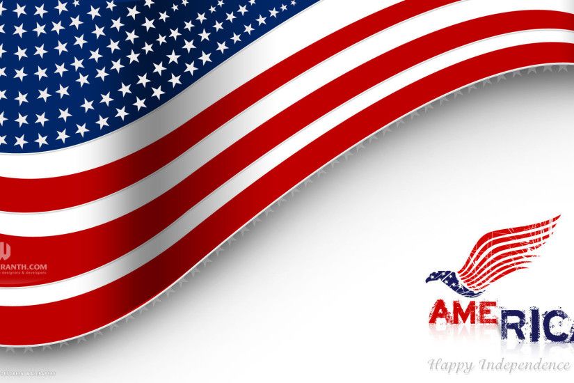 happy independence day 4th of july america flag vector holiday hd  widescreen wallpaper