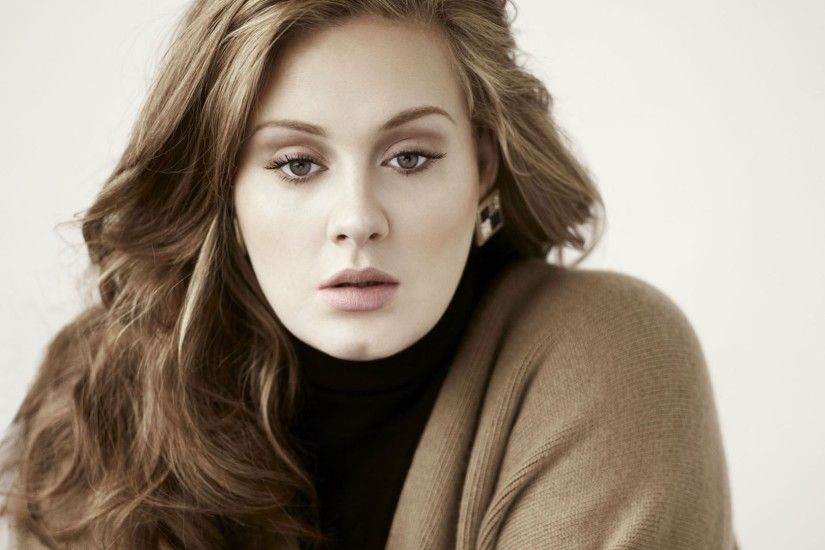 Preview wallpaper adele, girl, hair, face, look 3840x2160