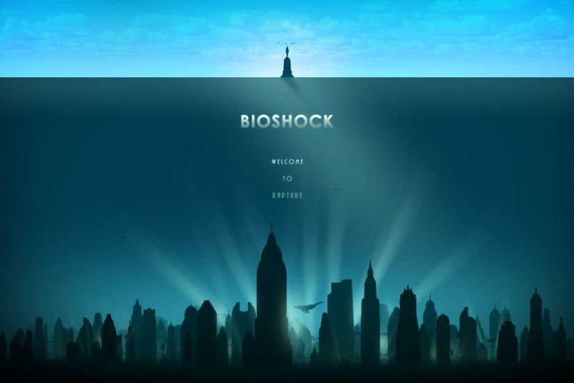 Bioshock, Wallpaper, Hd, For, Desktop, Widescreen