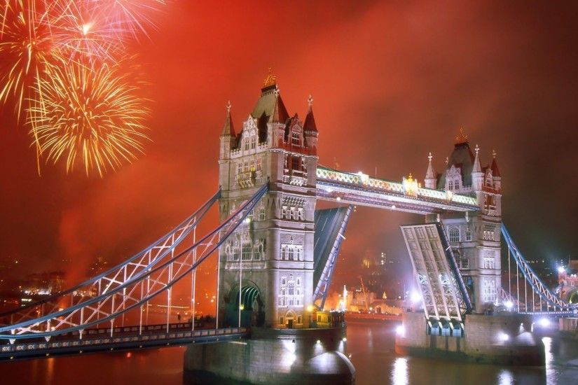 Tower Bridge Fireworks 4th of July HD Wallpaper. Â« Â»