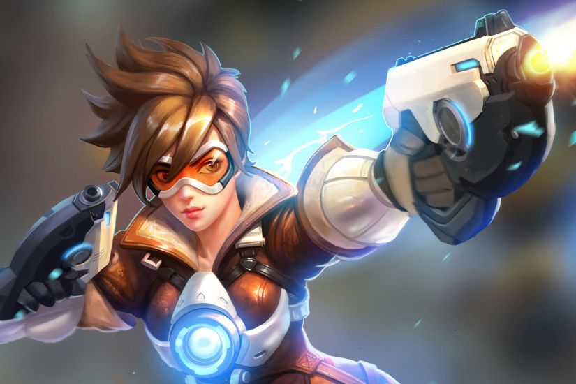 Tracer Overwatch HD Wallpapers Backgrounds Wallpaper 0x0