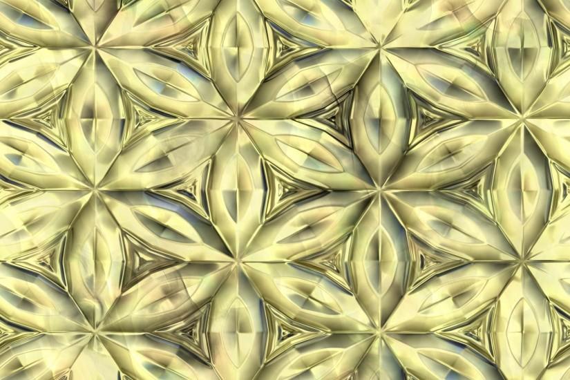 Gold Flower Foil Background Texture