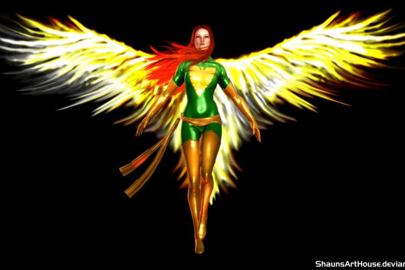 ... X-Men Jean Grey Phoenix Custom 3D model by ShaunsArtHouse