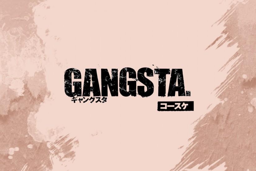 Worick Arcangelo and Nicolas Brown Gangsta Anime Wallpaper