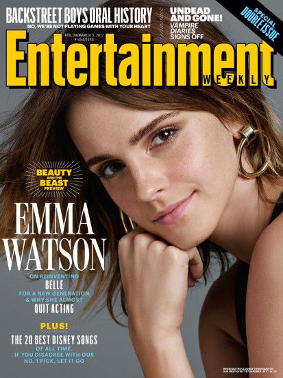 This Week's Cover: Emma Watson on the fearless Belle of Beauty and the Beast