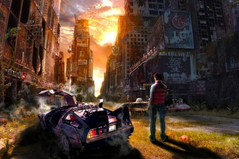 Back to the Future wallpaper 2560x1600 jpg