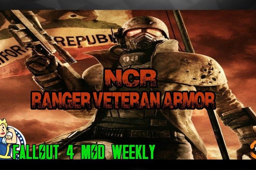 FALLOUT 4 ARMORS MOD: NCR Ranger Veteran Armor