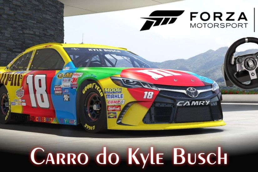 Carro do Kyle Busch! \o/ ExpansÃ£o NASCAR | Forza Motorsport 6 + G920 [PT-BR]