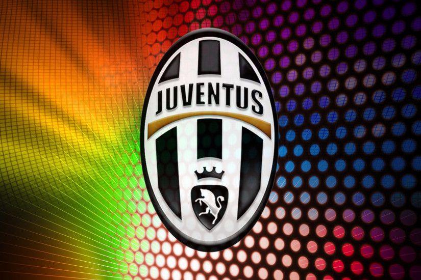 colorful Juventus wallpaper with circles and lines