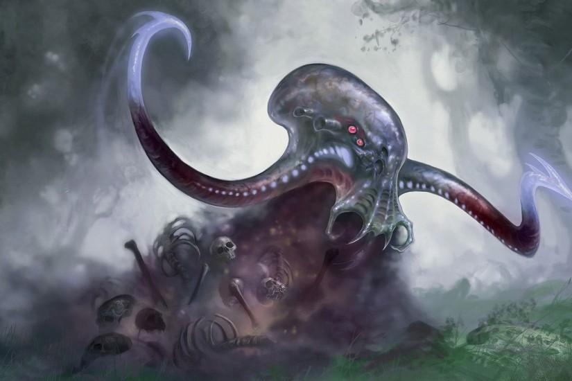 Fantasy Octopus Wallpaper