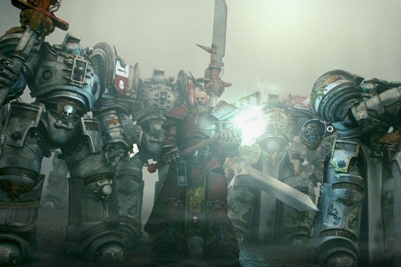 Grey knights space marines video games wallpaper