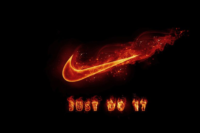 Cool Nike logo wallpaper