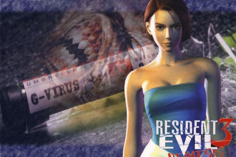 Wallpaper Resident Evil 3 Jill Valentine
