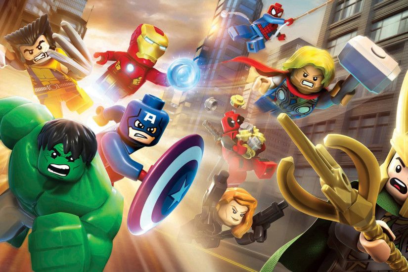 Lego Marvel Super Heroes wallpaper 8