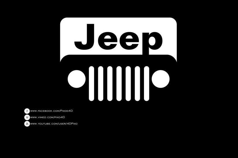 Free Jeep Wrangler Logo Wallpaper Image | VectoRealy