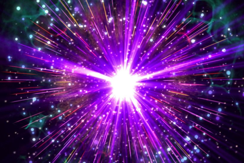 Subscription Library Hyper supernova or bigbang blast with lightning,  thunder bolt, shock wave explosion effect particle