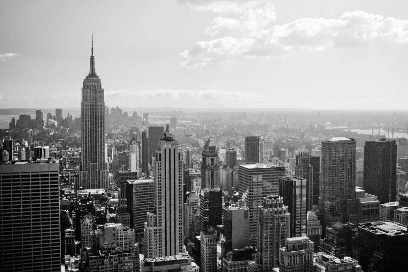 Black And White New York Wallpaper - Widescreen HD Wallpapers