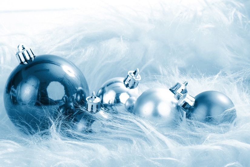 Merry xmas and Happy New Year - Blue and White Christmas .