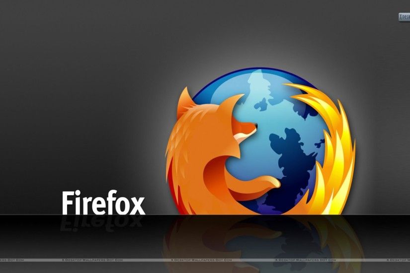 Firefox Awesome Desktop Wallpaper On Black Background Wallpaper