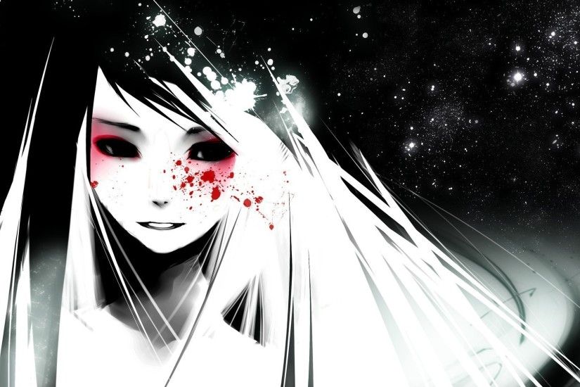 Dark anime girl wallpaper - Digital Art wallpapers - #16974