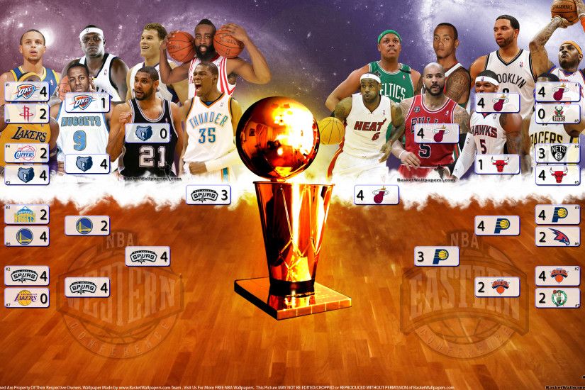 2013 NBA Playoffs 2560Ã1600 Wallpaper
