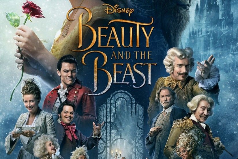 Beauty and the Beast 2017 - Movies & Entertainment Background .